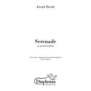 SERENADE (J. Haydn) for flute quartet